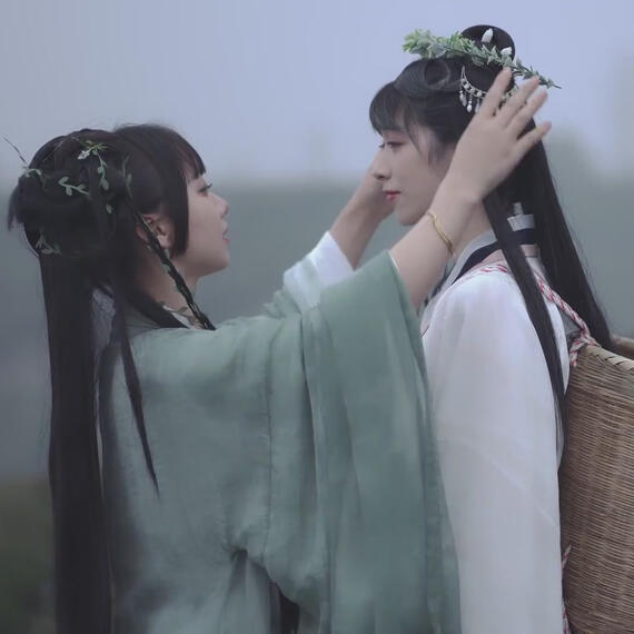 The Tea-Picking Girl and the Tea Leaf Spirit